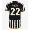 Juventus Timothy Weah #22 Heimtrikot 2023-24 Kurzarm